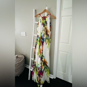 Chetta B Elegant Black and White Dress